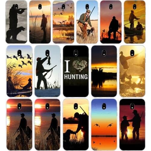 146 Duck Hunting Cool Logos Classic Soft Silicone Tpu Cover phone Case for Samsung j3 j5 j7 2015 2016 17 j2 prime j6 Plus 2018