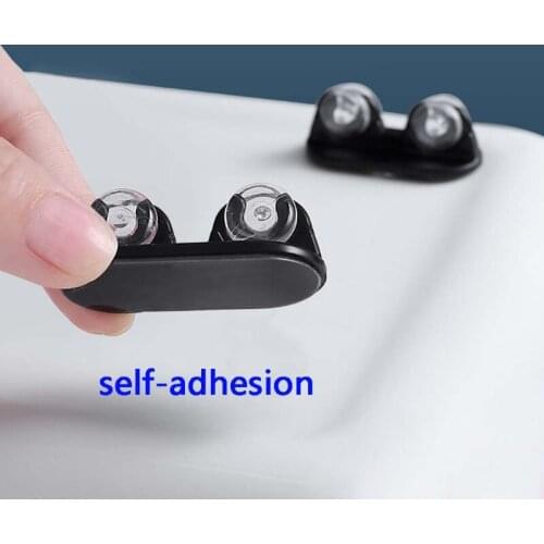 4pcs Adhesive Swivel Casters Universal Furniture Wheel Castor Directional Roller for Box Platform Trolley Chair Pully