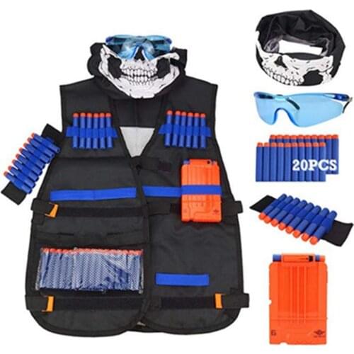 6pcs Nerf Gun Toy Accessories Tactical Waistcoat Target Children Nerf Gun Target For Nerf Gun Toy Electric Shooting Score Target