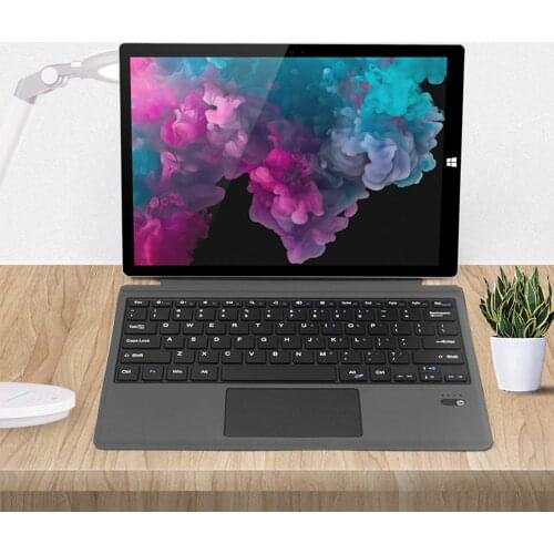 Vococal Wireless Bluetooth Keyboard Ultra-Slim Tablet Magnetic Keypad Key Board with Trackpad for Microsoft Surface Pro 3 4 5 6