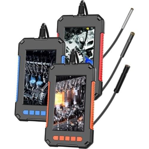 1Set 2m/5m/10m Industrial Endoscope 1080P High Definition Borescope Inspection Camera with 4.3" Display Screen 8 LED