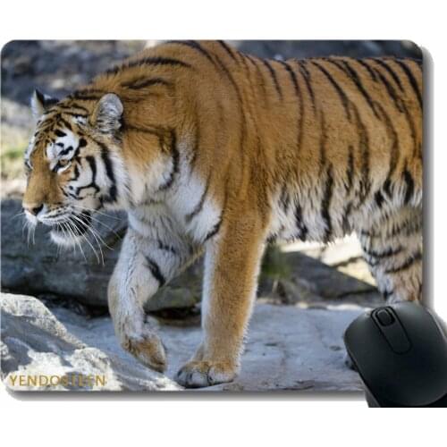Mouse Pad Anti-Slip,Tiger Predator Big Cat 176903 Mouse Pad Mat