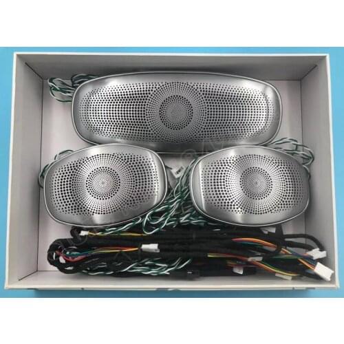 7/64-color Set For Mercedes-Benz S-class W222 illuminated LED Decorative Audio Atmosphere Lamp Ambient Light Ceiling Speaker