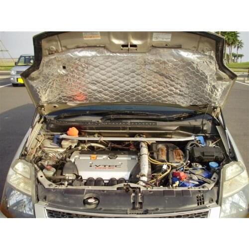 For Honda Stream RN1/2/3/4/5 2000-2006 Front Bonnet Hood Modify Gas Struts Carbon Fiber Spring Damper Lift Support Absorber