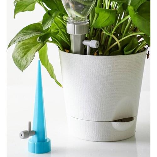 Plant Self Watering Spikes System with Slow Release Control Valve Switch Self Irrigation Watering Drip Devices, Plant Waterer