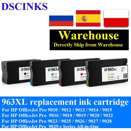 For hp 963XL 963 compatible ink cartridge for HP OfficeJet Pro 9010 9012 9013 9014 9015 9016 9018 9019 9020 9022 9023 9025 9026