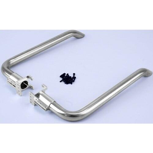 Stainless Steel Exhaust Pipes For 1/14 TAMIYA American King Truck Exhaust Pipe RC Tractor Truck Parts Accessaries