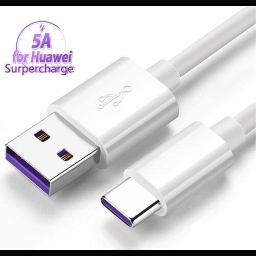 5A 1m USB Type C Cable Micro USB Fast Charging Mobile Phone Android Charger Data Cord For Huawei P40 Mate 30 Xiaomi 11 Redmi