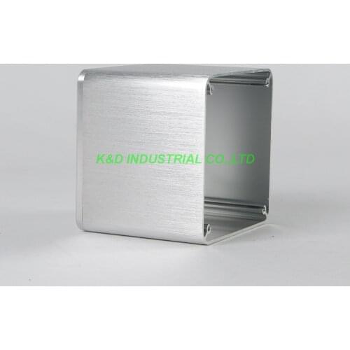 1pc Sliver Aluminum Transformer cover Case Box protect cover Fr Amp 110x110x96mm