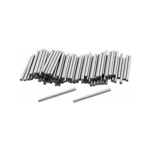 100 Pcs Stainless Steel 1.15mm x 15.8mm Dowel Pins Fasten Elements