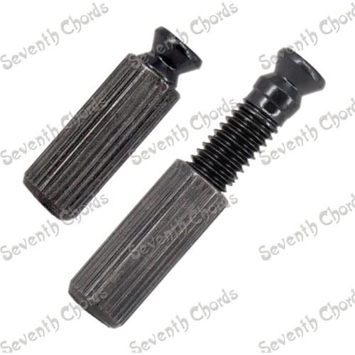 2Pcs Outer diameter 8mm Small Type Tremolo Bridge Studs & Anchors for Electric Guitar accessories parts Black Musical instrument