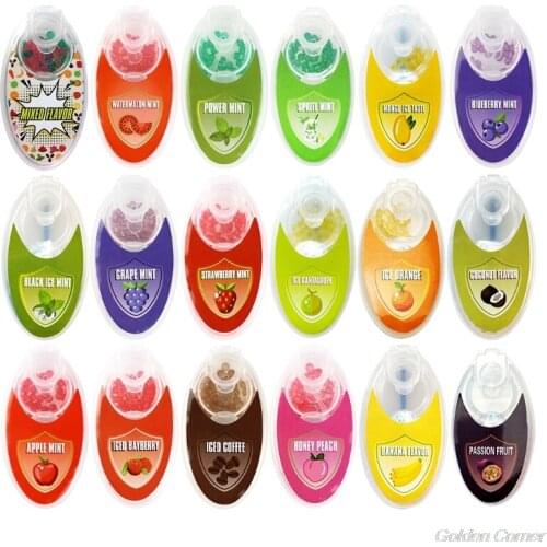 200 Pcs Menthol Capsule Mint Beads Explosion Pops Mix Fruit Flavor Cigarette Filter Brush Ball for Smoking Ju28 21 Dropshipping