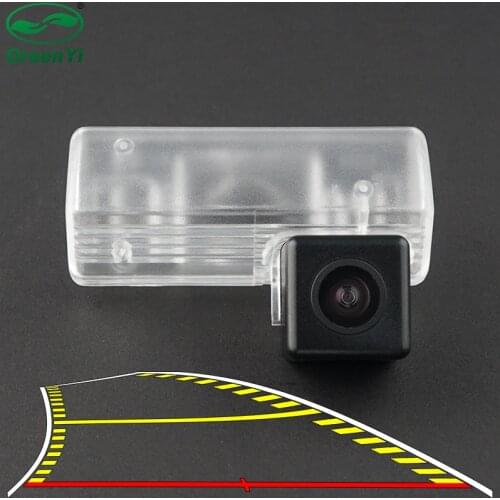4089T Dynamic Trajectory Parking Line Car Rear View Reverse Backup Camera For Nissan Tiida Sedan Versa Teana J32 Bluebird Sylphy