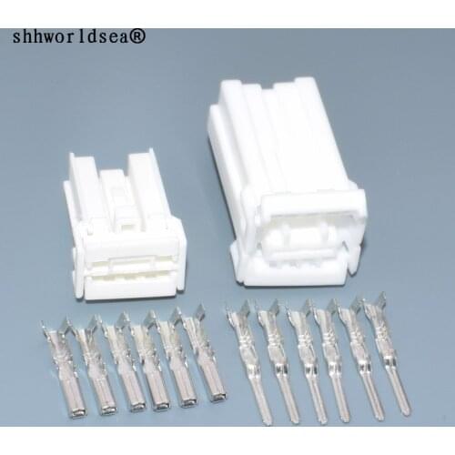 Shhworldsea auto connector 6pin 2.0mm MG620401 MG610398 7122-8365 7123-8365