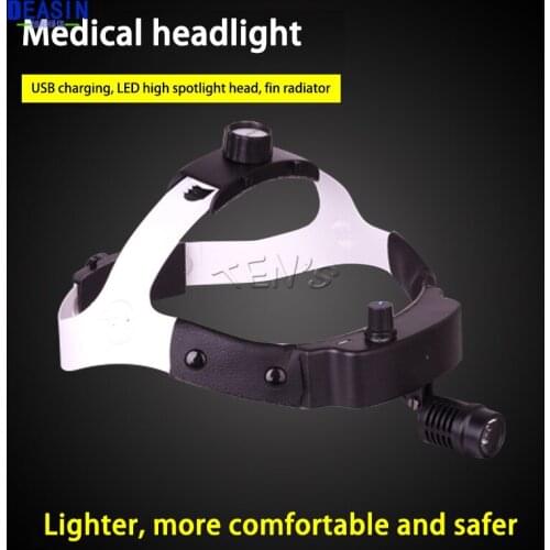 Wireless Dental Surgical Headlight Dental Lab Headlight High Intensity Operation Chargeable Dental Headlamp