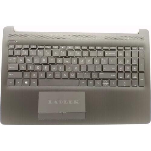 US Black or Silver Palmrest keyboard for HP 15-DA/15-DB L20386-001/L23074-001 AP29M000A00
