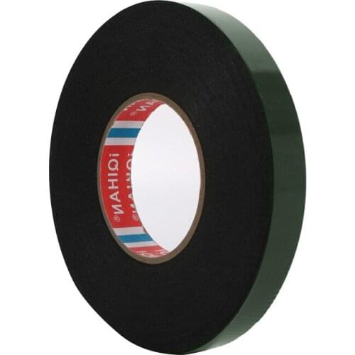 Length 10m thickness 1mm Foam double-sided tape waterproof solvent resistant good conformability strong PE double-sided tape