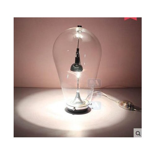 Gravitational bedroom LIGHT NEW Blow Tai fashion 25cm clear glass MR16 Magnetic bedside table lamp lighting area FREE SHIPPING