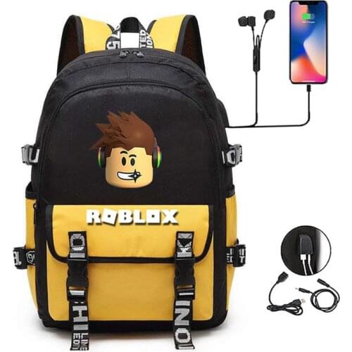 Fashion USB Stitching backpack Canvas Laptop bag Charge Women Student Backpacks mochila feminina Teenagers Schoolbags