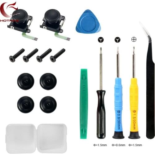 HOTHINK 17 pieces/set Original Analog Joystick Thumb Sticks Sensor Replacements repair kit For Nintend Switch Joy Con Controller
