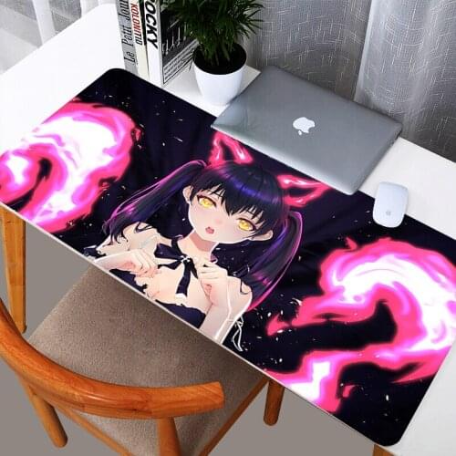 Fire Force Gaming Mouse Pad Large Mouse Pad Big Mouse Mat Computer Mousepad Mause Pad Desktop Keyboard Mat Cushion XXL XL