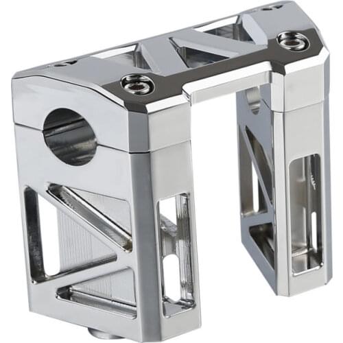 Motorcycle 1" Handlebar Riser For Harley Dyna Low Rider Wide Super Glide Custom Switchback Street Bob FXDWG FLD FXD 2006-2017