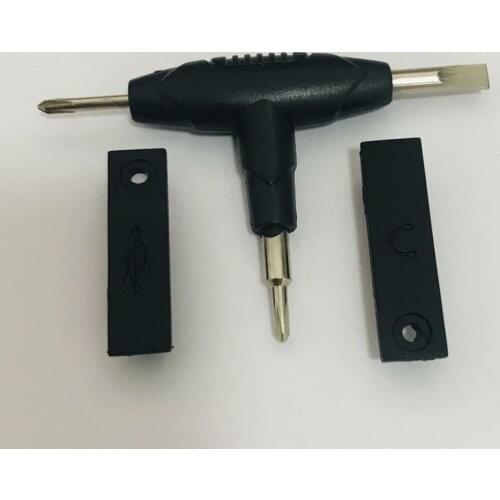 Original USB Port case+ earphone cover case+screwdriver for Blackview BV6000 BV6000S Free Shipping