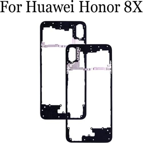 Front Housing Chassis Plate LCD Display Faceplate Frame (No LCD) For Huawei Honor 8X Middle Frame Housing For Huawei Honor 8 X