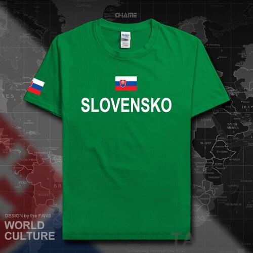 Slovak Republic Slovakia men t shirt fashion 2017 jersey nation 100% cotton t-shirt sporting clothing tees country SVK Slovensko