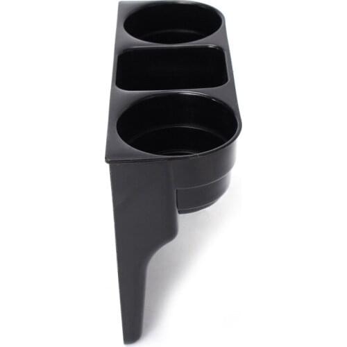 High Quality 3 in 1 Multifunction 2 Cup Holder Drink Beverage Seat Seam Wedge Car Vehicle Seat Cup for Phone Drink Box Organizer