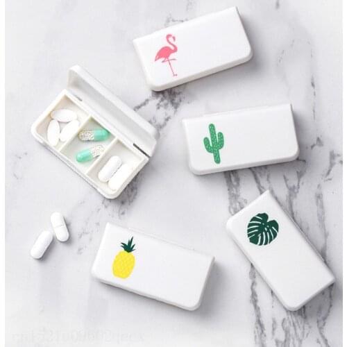 2PCS Pill Case Portable Medical Kit Vitamin Medicine Pill Boxes Storage Box Pill Container Health Care Travel Accessories Gifts