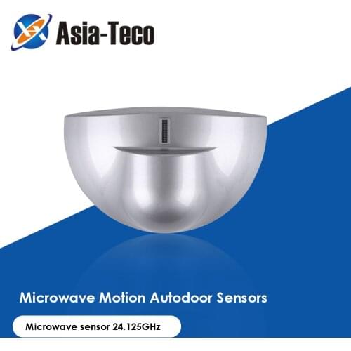 24.125Ghz Microwave Motion Sensor 12-24V Automatic Door Sensor Autodoor Sensors for Access Control System