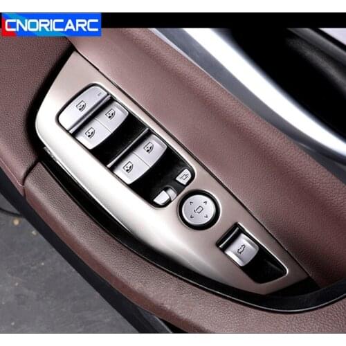 Car Console Air Conditioner CD Panel Cover For BMW X3 G01 X4 G02 Interior Door Window Glass Buton Frame Stereo Speaker Trim