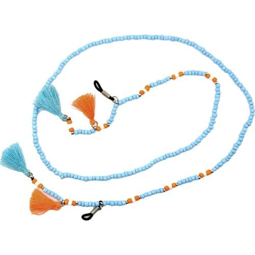 Bohemian Tassel Beads Eyeglass Spectacle Reading Glasses Chain Neck Lanyard
