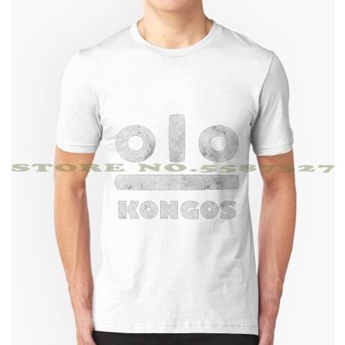 KONGOS black white tshirt t shirt for men women