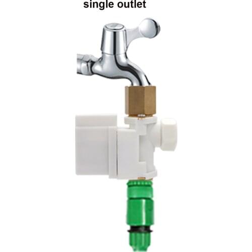 Automatic watering device electromagnetic water valve 12V water valve inlet copper timing watering equipment