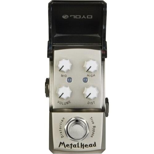 JOYO JF-315 MetalHead Distortion Mini Smart Guitar Effect Pedal Processor Suit for Heavy Metal Ture Bypass Guitar Accessories