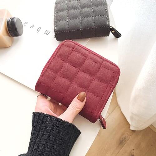 Baellerry Wallet Women Leather Luxury Card Holder Clutch Casual Women Wallets Zipper Pocket Hasp Ladies Wallet Female Purse