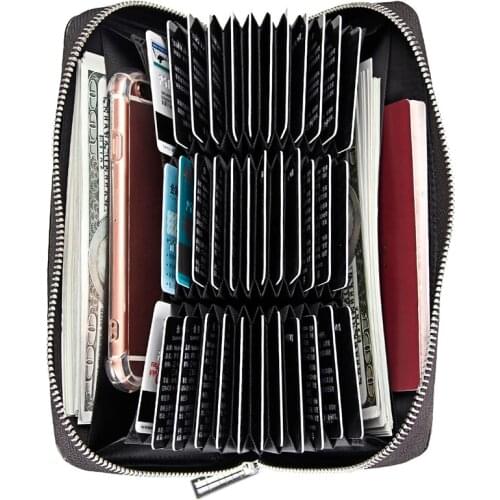 Credit Card Holder RFID Wallet Women Men Business ID Phone Card Passport Holder Case For Passport Cover Cardholder Wallet Men