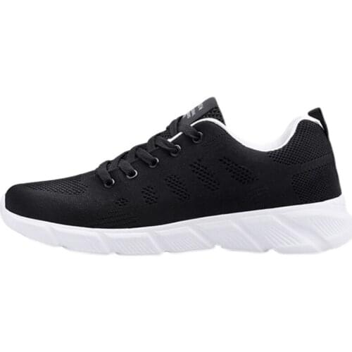 Fashion Men Sneakers Mesh Casual Shoes Lac-up Mens Shoes Lightweight Vulcanize Shoes Walking Sneakers Zapatillas Hombre size 44