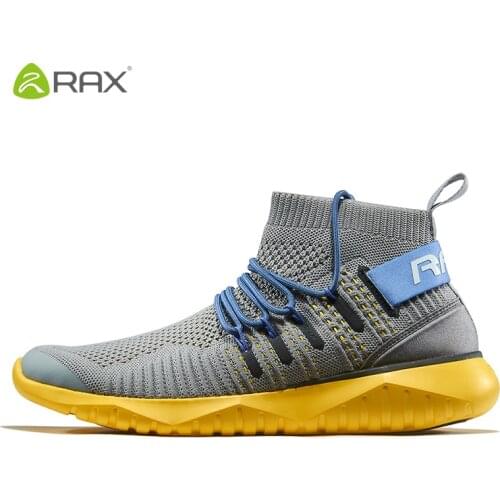 Rax Mens Outdoor Running Shoes Breathable Sports Sneakers Women Lightweight Gym Trainers Cushion Jogging Shoes Boots Men Zapatos