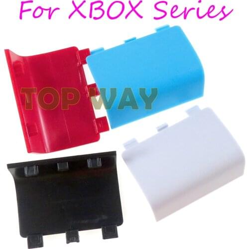 100pcs Replacement Housing Door Cover for Xbox Series X S Controller Battery Shell Lid Back Case White Wholesale