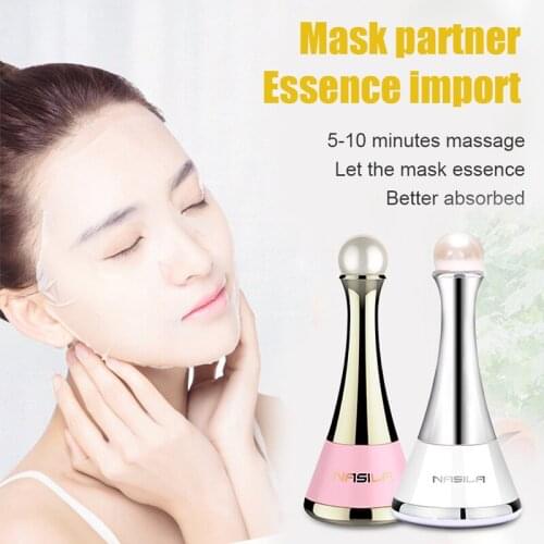 New Photon Magnetic Importer For Skin Care Essence Face Massager Inductive Microcurrent Facial Beauty Machine Wrinkle Removal