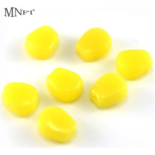 MNFT 50Pcs Fishing Corn Lures Carp Coarse Soft Baits Artificial Fake Carp Fishing Bait