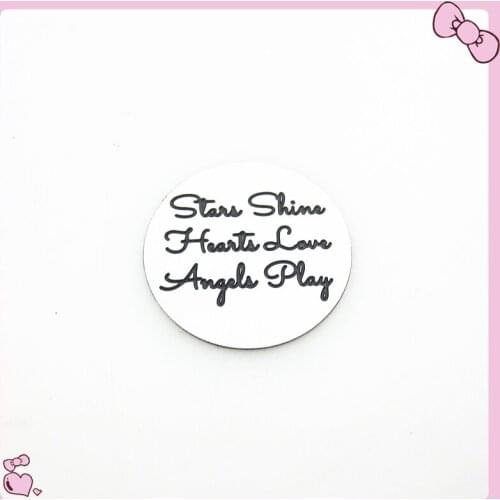 New arrive 22mm large stare shine hearts love angel play window plate floating pendant charms fit 30mm glass floating locket
