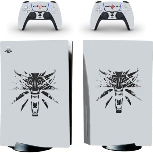 New Game PS5 Disc Skin Sticker for Playstation 5 Console & 2 Controllers Decal Vinyl Protective Disk Skins