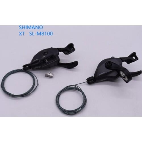 SHIMANO DEORE XT M8100 SHIFTER WITH CLAMP OR I-SPEC-EV SL-M8100R SL-M8100IR
