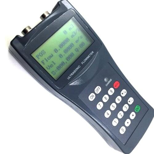 Portable ultrasonic flowmeter water flow meter sensor counter indicator flow device caudalimetro DN15-100/50-700/300-6000mm