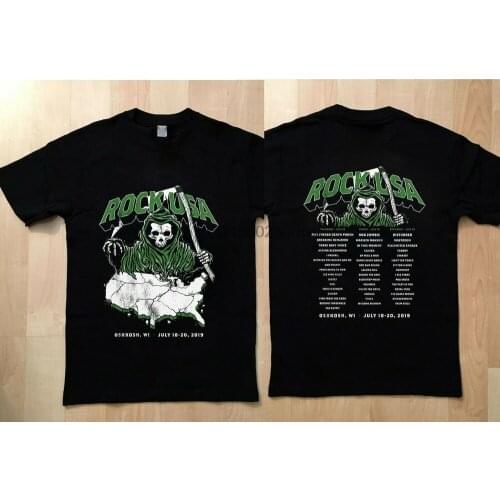 Rock USA oshkosh WI july 18-20 2019 new t shirt