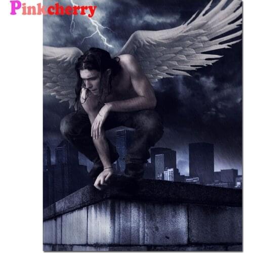 Diy diamond embroidery Guardian Angel diamond painting full square mosaic 5d picture of rhinestone cross stitch home decor P64